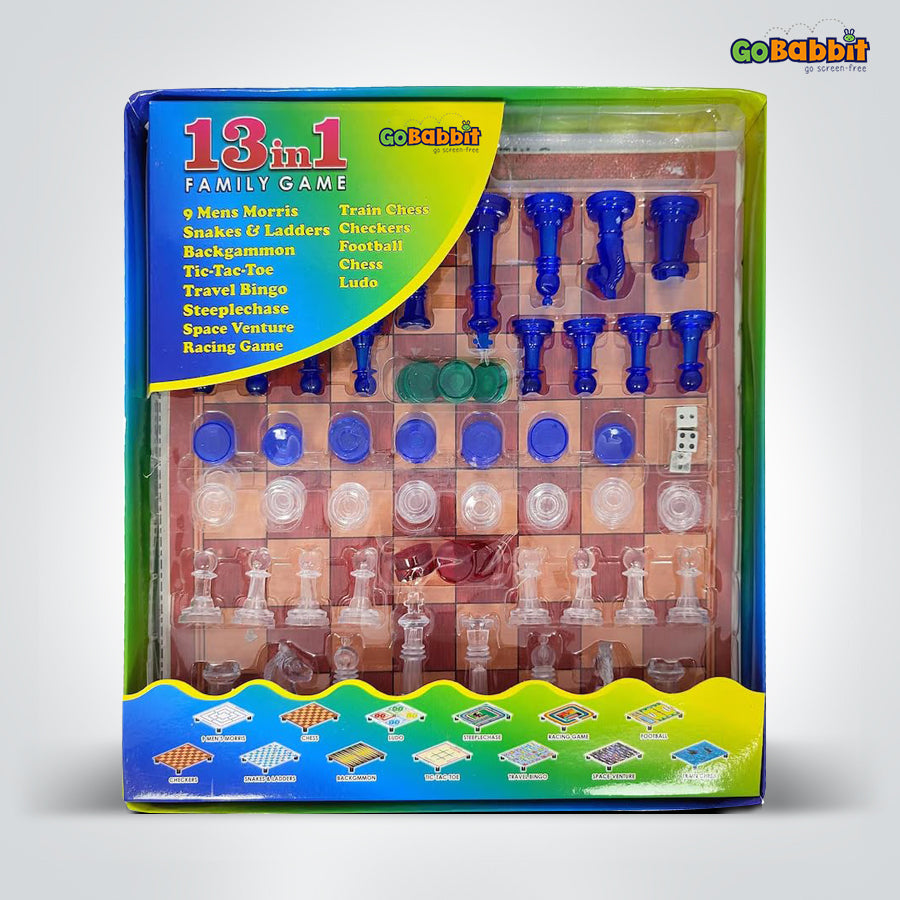 Gameon! 13-in-1 Family Fun Board Game