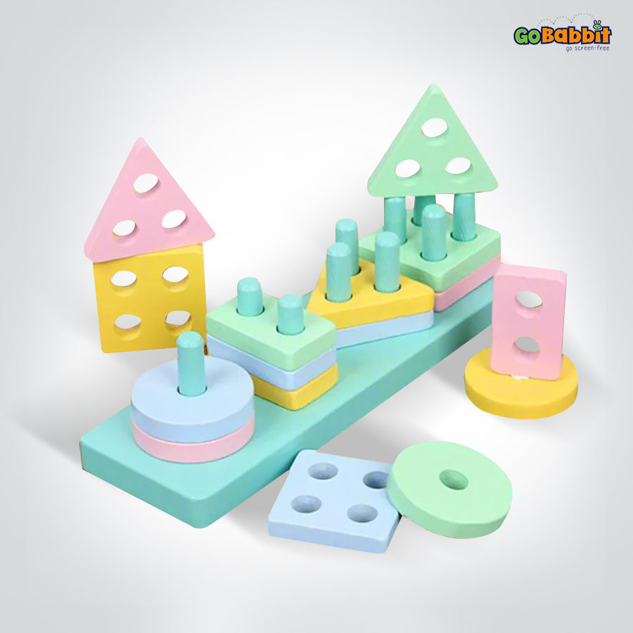 Educational  3D wooden alphabet puzzle for kids above 2+ - Friendly and Educational way to learn